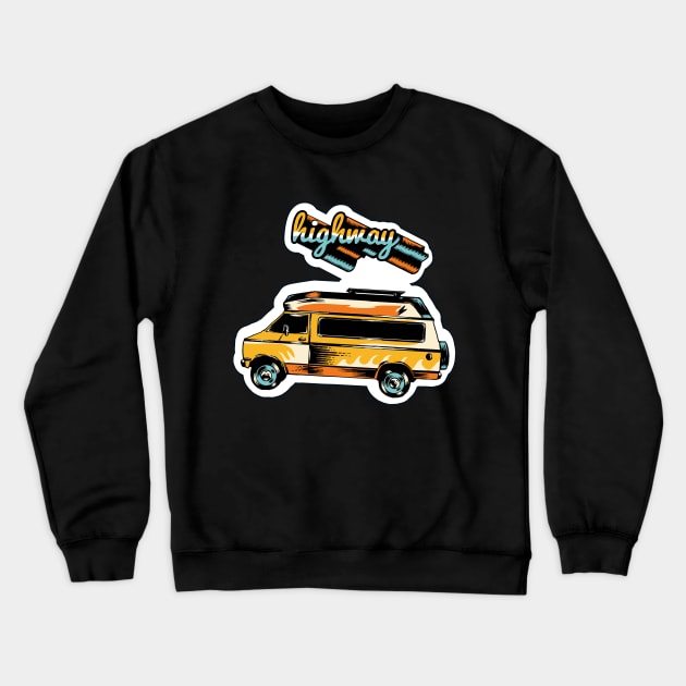 Highway Crewneck Sweatshirt by M2M